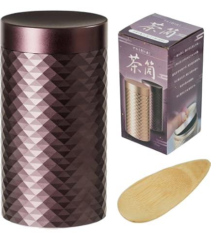 Amazon｜京都 開化堂ブリキ製 茶筒 400g平型｜茶筒 オンライン通販
