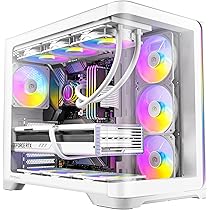 Amazon | ANTEC PCケース C5 Curve ARGB ホワイト 前面と側面が一体に