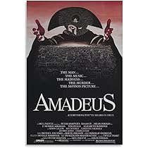 巨大ポスター「アマデウス 」US版 1984年初公開 ロール状態 片面印刷 巨大ポスター「アマデウス 」US版 1984年初公開 ロール状態 片面