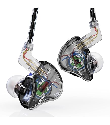 Amazon.co.jp: OSTRY KC07イヤホンHIFIデュアルユニットハイブリッド