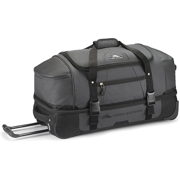 Amazon | High Sierra トラベルキャリーバッグ (BLACK (BLACK