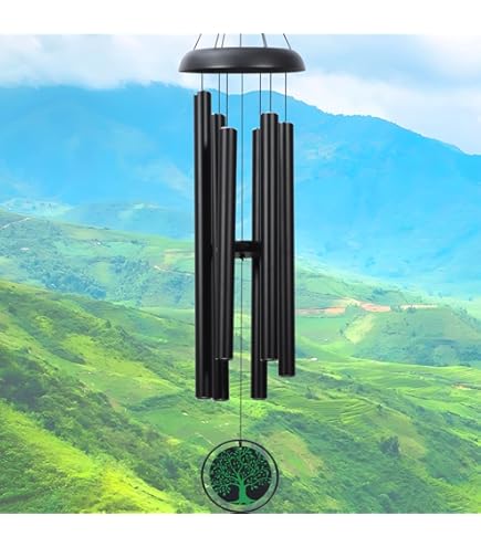 Amazon.co.jp: Vanquer 大型風鈴 外の深い音色用 - 46インチ ウィンド