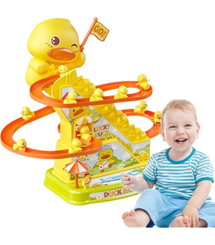 Amazon.co.jp: Shxupjn アヒルの滑り台おもちゃ、階段を登る Amazon.co.jp: Shxupjn アヒルの滑り台おもちゃ、階段を登る
