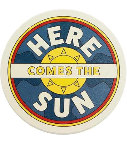 Amazon｜The Beatles Here Comes The Sun コースター Single
