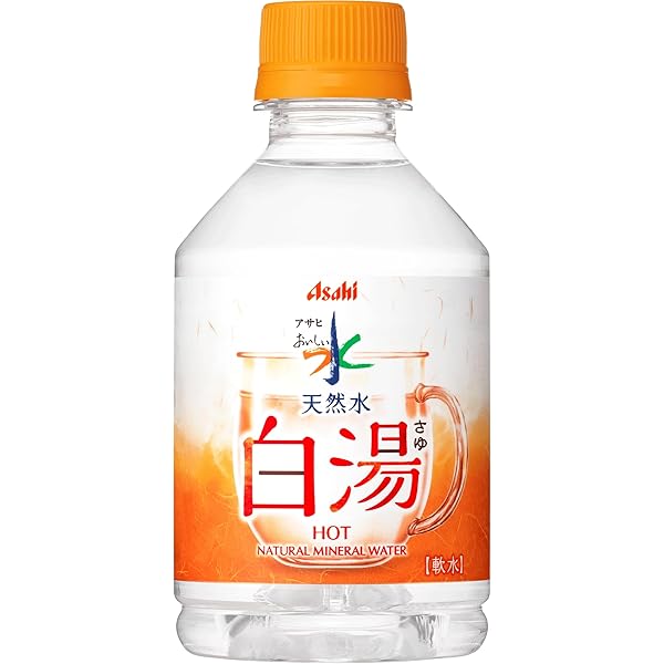 Amazon.co.jp: アサヒ飲料 【HOT用】おいしい水 天然水 白湯 340ml
