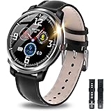 【2020革新デザイン】 itDEAL スマートウォッチ Bluetooth5.0 活動量計 歩数計 心拍計 健康管理 多運動モード IP68完全防水 着信通知 音楽再生コントロール GPS運動記録 消費カロリー 睡眠モニター 長い待機時間 iPho