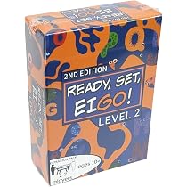 Amazon | (2025 2nd EDITION) READY, SET, EIGO! Card Game LEVEL 2