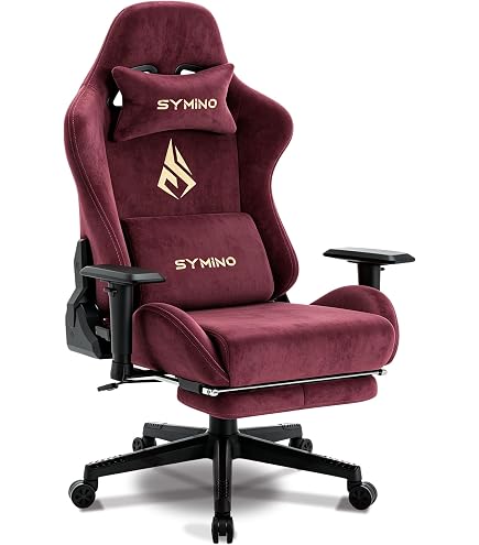 ゲーミングチェア オットマン オフィスチェア Amazon.co.jp: Symino ゲーミングチェア オフィスチェア PUレザー 140