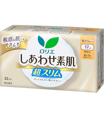 Amazon.co.jp: ロリエ エフ しあわせ素肌 超スリム ふつうの日用 羽