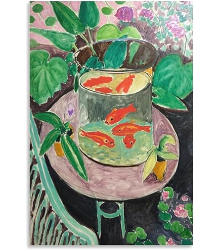 Amazon.co.jp: ポスター 棟方志功 金魚ねぶた 額装品