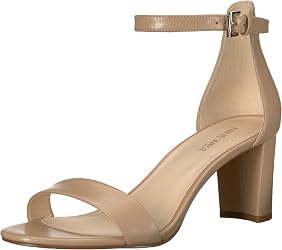 NINE WEST Women's Pruce Heeled Sandal 