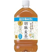 Amazon.co.jp: [トクホ]サントリー 胡麻麦茶 1L×12本 : 食品・飲料・お酒
