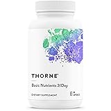 Thorne Basic Nutrients 2/Day - Comprehensive Daily Multivitamin with Optimal Bioavailability - 60 Capsules - 30 Servings