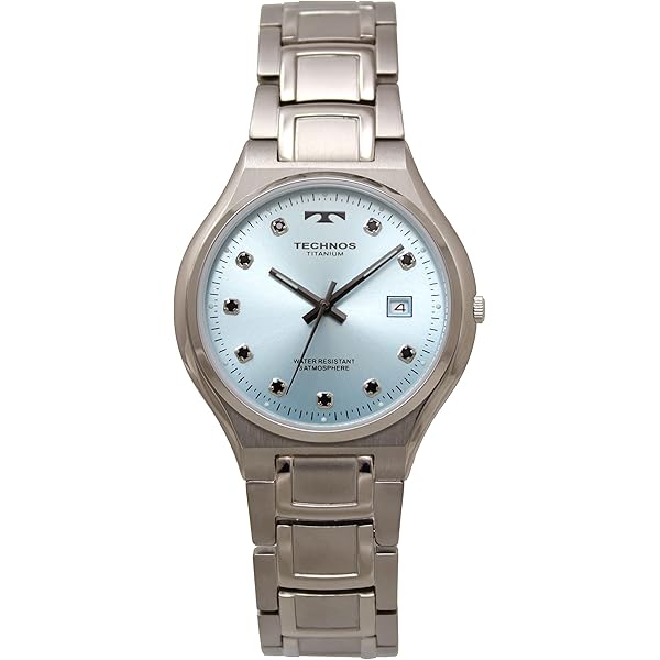 Tackun[テクノス] チタン デイト T9B77IM メンズ シルバー TECHNOS（時計） テクノス T9B77 チタンケース＆ベルト 三針