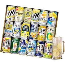 Amazon.co.jp: プレゼント レモンサワー 18本 チューハイセット 飲み
