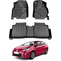 旧型　プリウス　30系　後期型　フロアマット　チェック柄　赤黒　1台分5枚 旧型 プリウス 30系 後期型 フロアマット チェック柄 赤黒 1台分5枚