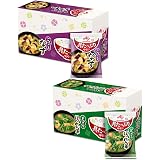 【Amazon.co.jp限定】 味の素 具たっぷり味噌汁 20食セット(なす・ほうれん草 各10食セット)【セット買い】 ×20食