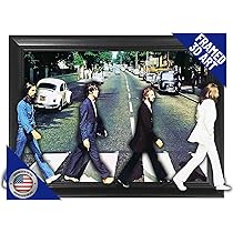 Amazon.co.jp: The Beatles Abbey Road 3Dポスター ウォール
