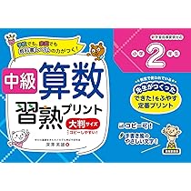 中級算数習熟プリント 小学3年生 大判サイズ | 岸本ひとみ |本 | 通販
