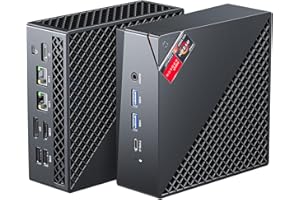 「7430Uより速い」 NIPOGI ミニpc AMD Ryzen 7 5825U （64GB DDR4 +2TB SSD 拡張可能） 最大4.5GHz 8C/16T 32GB+512GB ミニパソコン mini pc 4K 3画面同時出力 小型pc