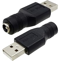 Amazon | オーディオファン USB変換ケーブル USB-A オス-DC