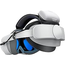 VRヘッドセット コントローラー及び バッテリーポートカスタム付き Quest2アクセサリーのZYBER充電ドック&6000mAバッテリー付き