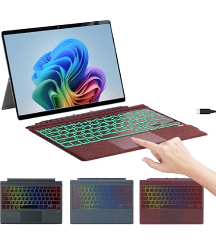 マイクロソフト surface pro 6（本体➕キーボード➕ペン付） Amazon | マイクロソフト Surface Pro キーボード（ペン収納付き