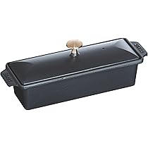STAUB ハーフテリーヌ　ブラック （箱あり） 楽天市場】【公式】 ストウブ ハーフテリーヌ ブラック STAUB