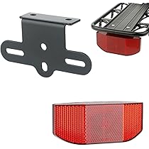 Amazon.co.jp: 自転車用リフレクター | 安全リアバイク警告