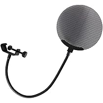 Amazon | Dicon Audio ポップガード DCP-2 金属製 丸型 ブラック