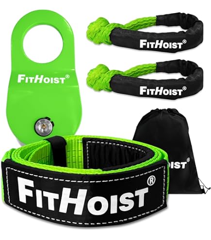 Off Road Snatch Recovery Kit, 10 Ton Heavy Duty Snatch Block Pulley