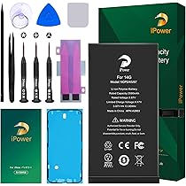 Amazon | iPower for iPhone 14 バッテリー互換 大容量3590mAh