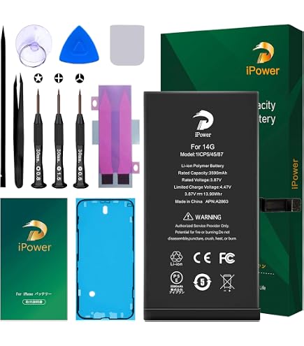 Amazon | iFactory for iPhone 12-14シリーズ evoバッテリー 交換 互換