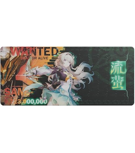 Amazon.co.jp: HYTE マウスパッド Silver Wolf「崩壊スターレイル