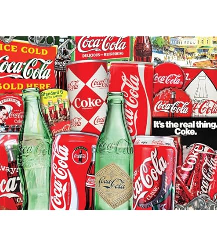 Amazon.co.jp: Springbok 1000ピース ジグソーパズル コカ・コーラ