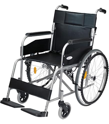 Amazon | 車椅子 アルミ合金製 約11kg TAISコード取得済 軽量 折り畳み
