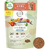 Amazon | [犬猫生活] キャットフード 7歳以上のシニア用 [国産 無添加