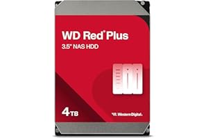 【Amazon.co.jp限定】Western Digital ウエスタンデジタル WD RedPlus 内蔵HDD ハードディスク 4TB CMR 3.5inch SATA キャッシュ128MB 5400rpm NAS対応 WD40EFZZ-AJP