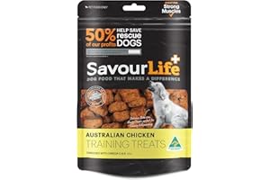 SavourLife Dog Training Treats, Australian Chicken - High Protein, 165g