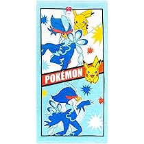 Amazon｜林(Hayashi) バスタオル 約60×120cm ポケモン マスカーニャ