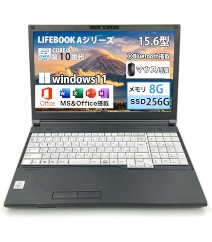 Amazon.co.jp: 【整備済み品】富士通 LIFEBOOK A579 15.6型 第8世代CPU