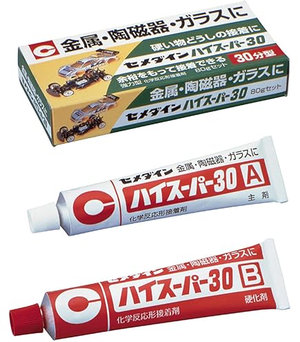 Amazon | セメダイン 30分硬化型エポキシ系接着剤 ハイスーパー30 6g