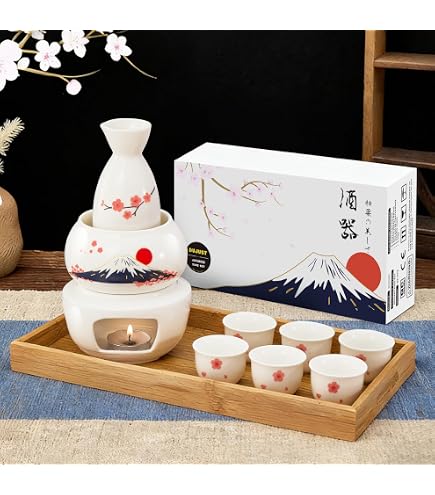 Kagami Crystal Edo Kiriko Pair Cold Sake Cup : Amazon.sg: Grocery
