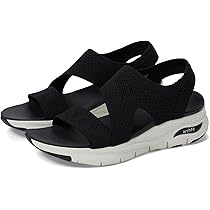 みどりの Amazon | Skechers Arch Fit - Brightest Day, ブラック, 5