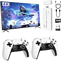 レトロクエスト　エミュレーター　電源プラグ無し　コントローラー2個セット レトロクエスト エミュレーター 電源プラグ無し コントローラー2個セット