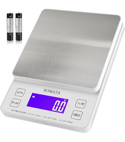 Amazon.co.jp: タニタ デジタルスケール 対面表示 4kg ホワイト TL-290