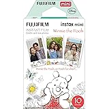 FUJIFILM Film for Instax (Cheki) Instant Camera, 10 pc, Pattern: Winnie The Pooh, INSTAX Mini Pooh WW 1