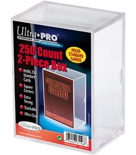 Amazon.co.jp: Ultra Pro 81147 カード収納ボックス 150枚用 2ピース