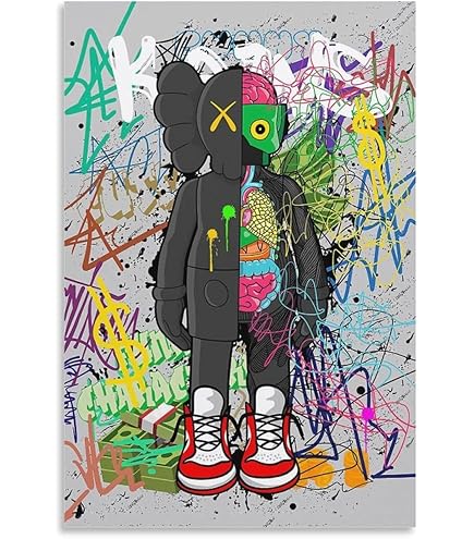 No.237フレーム付きキャンバスアート　バルーンドッグ　インテリア絵画 No.237フレーム付きキャンバスアート バルーンドッグ インテリア絵画