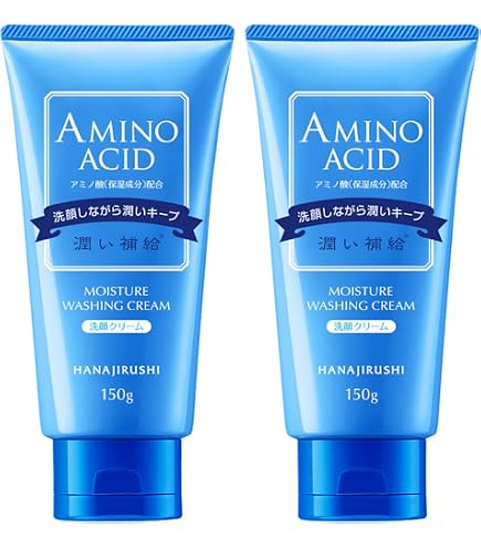 Amazon | 花印 ヒアルロン酸＆アミノ酸W保湿 濃密泡洗顔フォーム150g